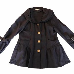 NWOT Women’s Med Swing Jacket, Navy Blue, Spring
